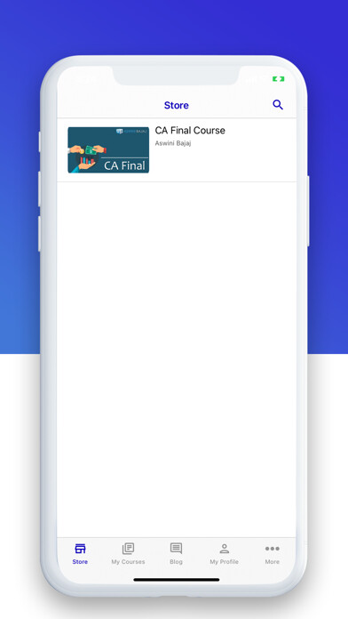 Emulate iPhone app Aswini Bajaj using MyAndroid