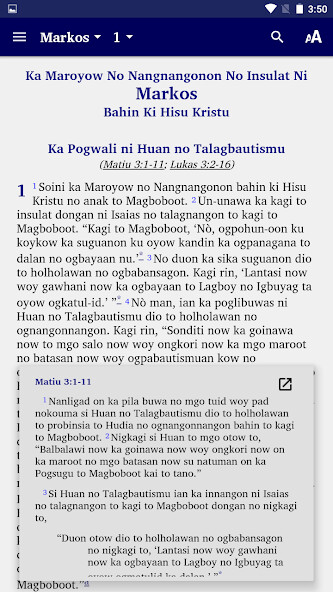 Run android online APK Ata Manobo - Bible from MyAndroid or emulate Ata Manobo - Bible using MyAndroid