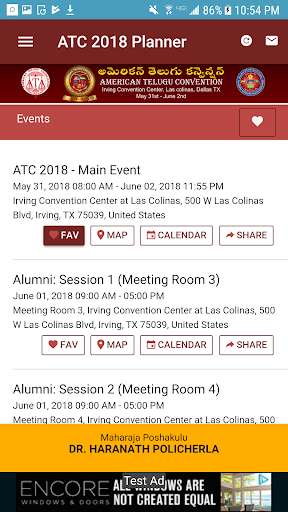 Run android online APK ATC 2018 Planner from MyAndroid or emulate ATC 2018 Planner using MyAndroid