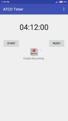 Emulate Android APK ATCO Timer Emulate Android APK ATCO Timer