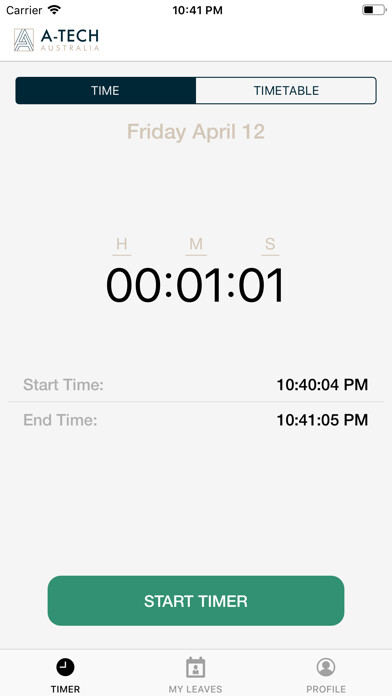 Emulate iPhone app A-TECH AUSTRALIA MANAGEMENT using MyAndroid