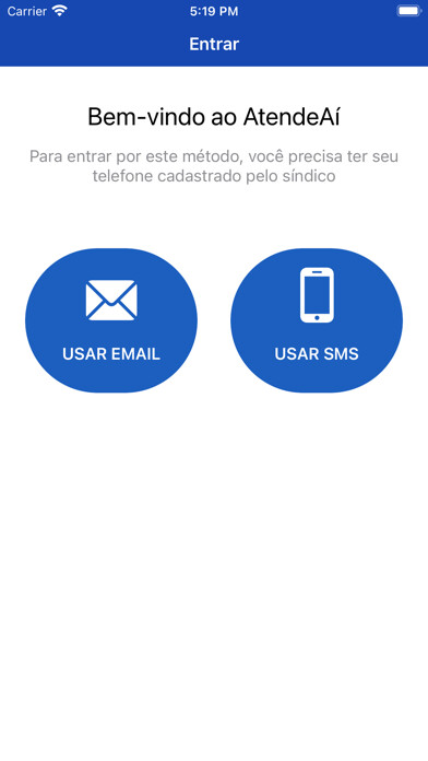 Emulate iPhone app AtendeAí using MyAndroid