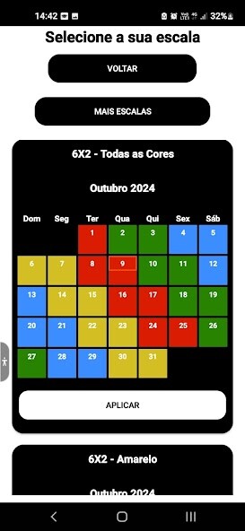 Run android online APK AT Escala de Folga 6x1 e 6x2 from MyAndroid or emulate AT Escala de Folga 6x1 e 6x2 using MyAndroid