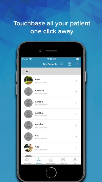 Emulate iPhone app AthanCare - For Doctors using MyAndroid Emulate iPhone app AthanCare - For Doctors using MyAndroid