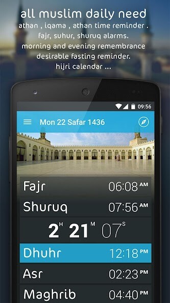 Emulate Android APK Athanotify - prayer times