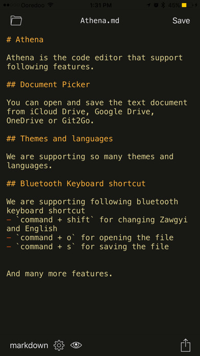 Emulate iPhone app Athena Editor using MyAndroid Emulate iPhone app Athena Editor using MyAndroid