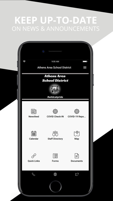 Emulate iPhone app Athens Area School District using MyAndroid Emulate iPhone app Athens Area School District using MyAndroid