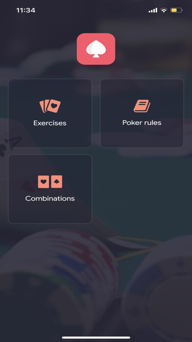 Emulate iPhone app ATHYLPS - Poker Trainer using MyAndroid