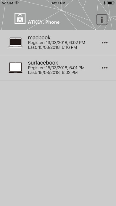 Emulate iPhone app ATKey.Phone using MyAndroid