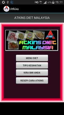 Emulate Android APK Atkins Diet Malaysia