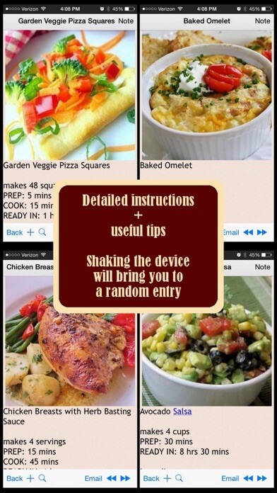 Emulate iPhone app Atkins Recipes Plus+ using MyAndroid Emulate iPhone app Atkins Recipes Plus+ using MyAndroid