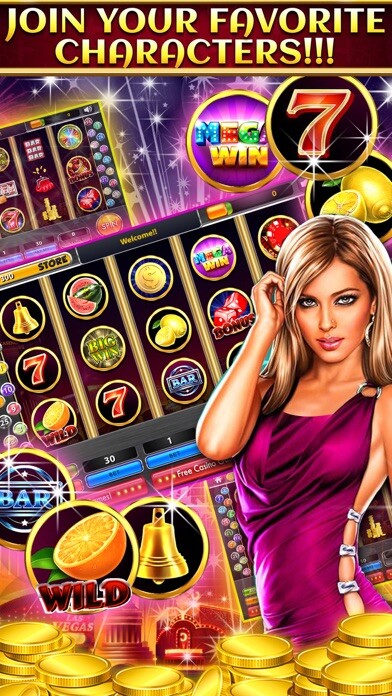 Emulate iPhone app Atlantic Bonanza Slots Machines Win using MyAndroid