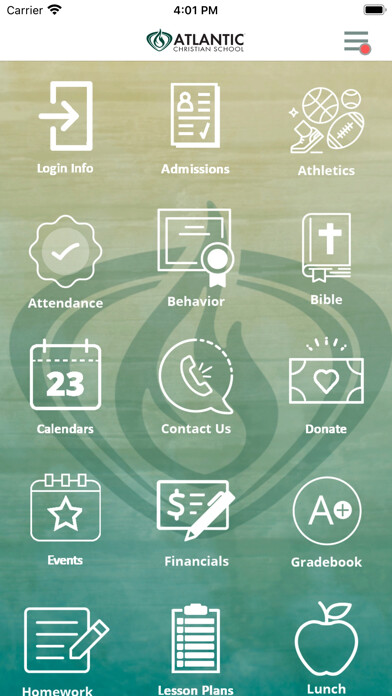 Emulate iPhone app Atlantic Christian School using MyAndroid