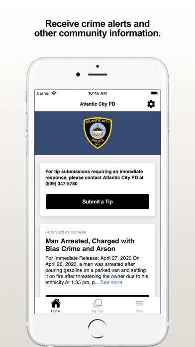 Emulate iPhone app Atlantic City PD using MyAndroid Emulate iPhone app Atlantic City PD using MyAndroid