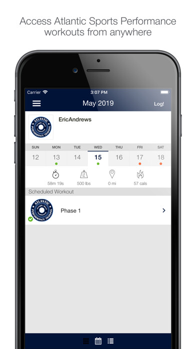 Emulate iPhone app Atlantic Sports Performance using MyAndroid Emulate iPhone app Atlantic Sports Performance using MyAndroid