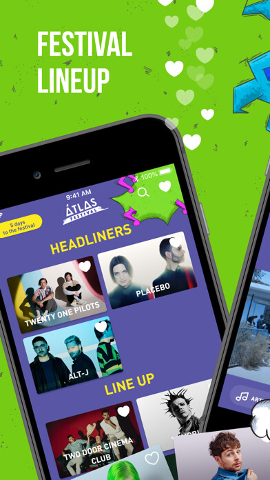 Emulate iPhone app Atlas Festival using MyAndroid