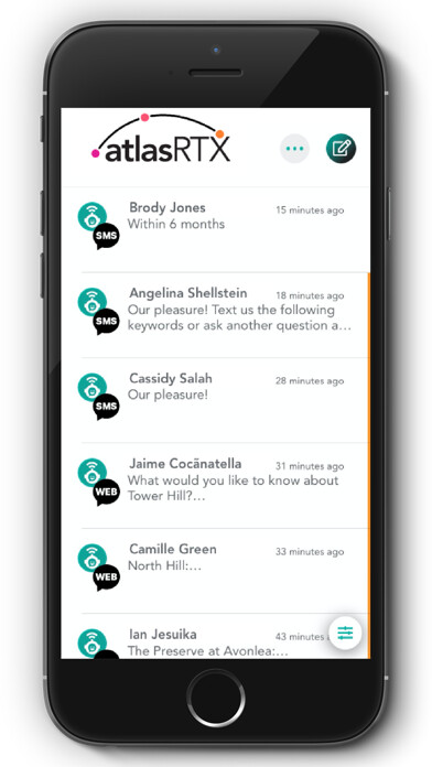Emulate iPhone app AtlasRTX Messenger using MyAndroid