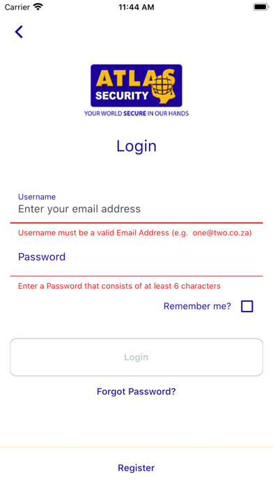 Emulate iPhone app Atlas Security using MyAndroid Emulate iPhone app Atlas Security using MyAndroid