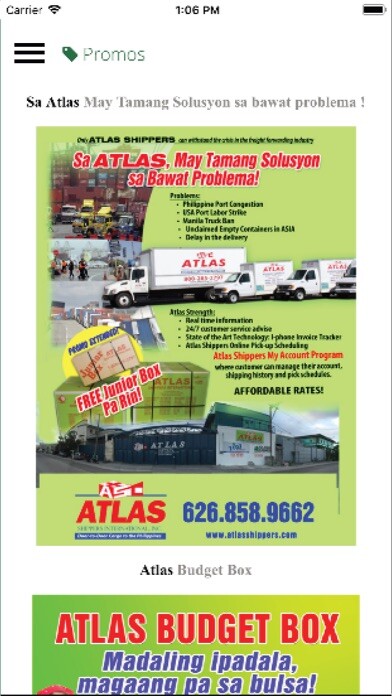 Emulate iPhone app Atlas Shippers ASI Box using MyAndroid