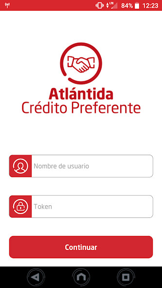 Emulate iPhone app Atlántida Crédito Preferente using MyAndroid Emulate iPhone app Atlántida Crédito Preferente using MyAndroid
