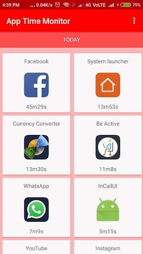 Run android online APK ATM - APP TIME MONITOR from MyAndroid or emulate ATM - APP TIME MONITOR using MyAndroid
