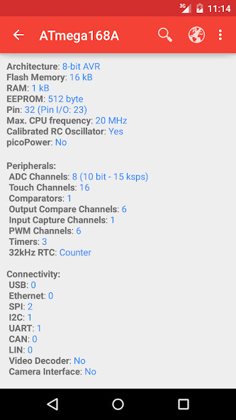 Emulate ATmicro Database from MyAndroid or run ATmicro Database using MyAndroid