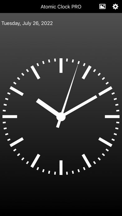 Emulate iPhone app Atomic Clock PRO using MyAndroid Emulate iPhone app Atomic Clock PRO using MyAndroid