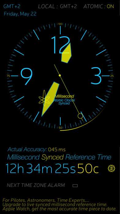 Emulate iPhone app Atomic Clock using MyAndroid Emulate iPhone app Atomic Clock using MyAndroid