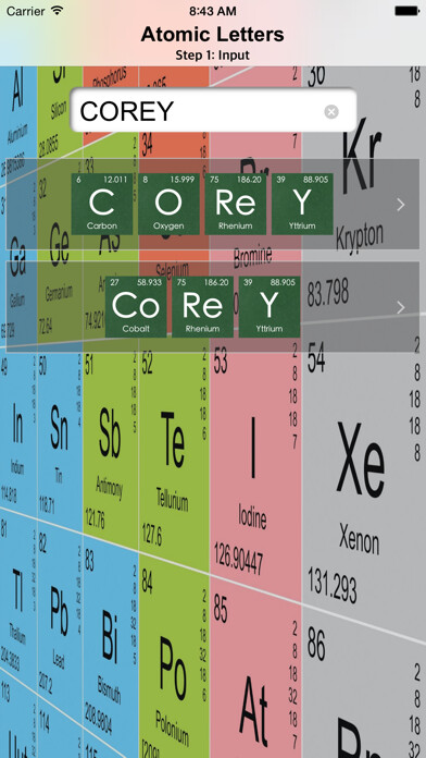 Emulate iPhone app Atomic Letters using MyAndroid Emulate iPhone app Atomic Letters using MyAndroid