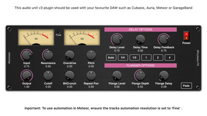 Emulate iPhone app Atomizer AUv3 Plugin using MyAndroid Emulate iPhone app Atomizer AUv3 Plugin using MyAndroid