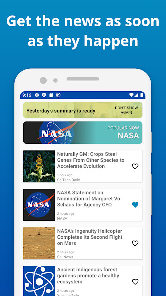 Run android online APK Atomo: Science News, Discoveries  Updates Daily from MyAndroid or emulate Atomo: Science News, Discoveries  Updates Daily using MyAndroid