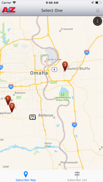 Emulate iPhone app AtoZdatabases using MyAndroid Emulate iPhone app AtoZdatabases using MyAndroid