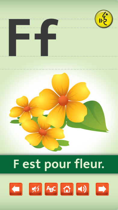 Emulate iPhone app A To Z French Flash Cards using MyAndroid Emulate iPhone app A To Z French Flash Cards using MyAndroid