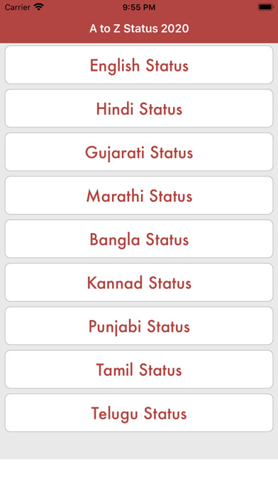 Emulate iPhone app A to Z Status Pro using MyAndroid Emulate iPhone app A to Z Status Pro using MyAndroid