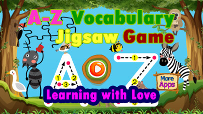 Emulate iPhone app A to Z Vocabulary learning and Jigsaw game for kid using MyAndroid Emulate iPhone app A to Z Vocabulary learning and Jigsaw game for kid using MyAndroid