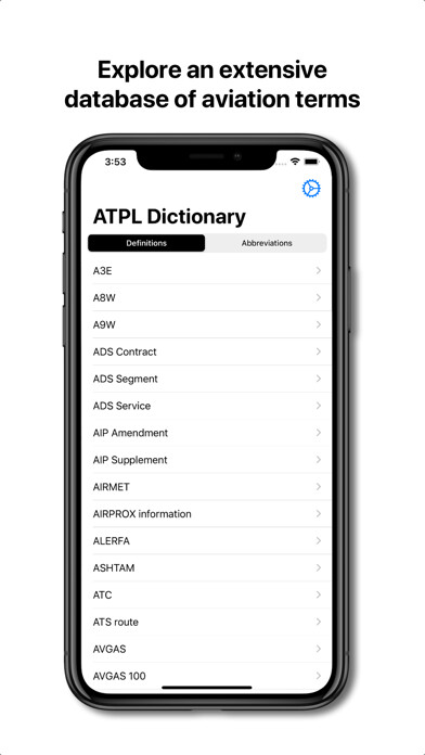 Emulate iPhone app ATPL Dictionary using MyAndroid Emulate iPhone app ATPL Dictionary using MyAndroid