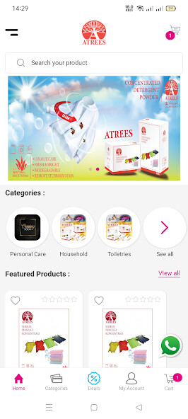 Run android online APK Atrees from MyAndroid or emulate Atrees using MyAndroid