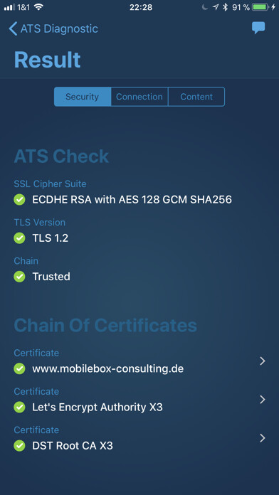 Emulate iPhone app ATS Diagnostic using MyAndroid Emulate iPhone app ATS Diagnostic using MyAndroid