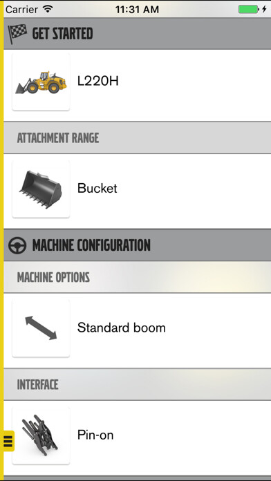 Emulate iPhone app Attachment Selector using MyAndroid