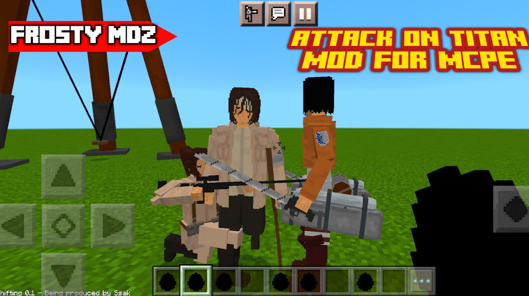 Run android online APK Attack On Titan Mod for MCPE from MyAndroid or emulate Attack On Titan Mod for MCPE using MyAndroid