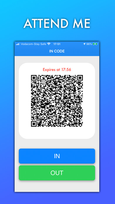 Emulate iPhone app AttendMe (Parklands College) using MyAndroid
