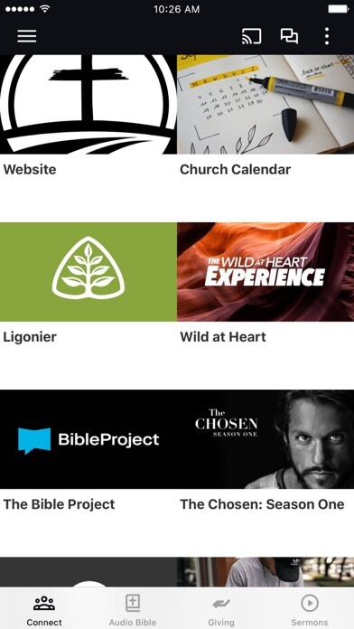 Emulate iPhone app At theCross using MyAndroid Emulate iPhone app At theCross using MyAndroid