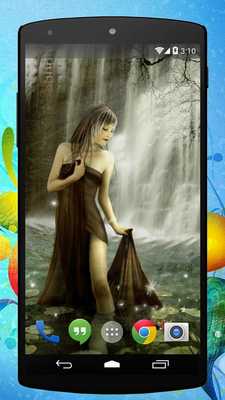 Emulate Android APK At The Falls Live Wallpaper