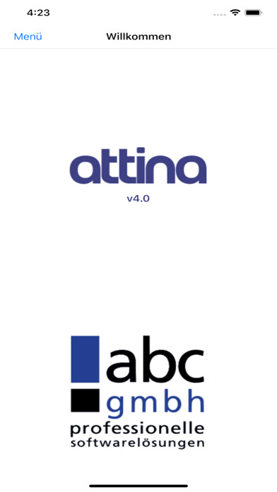Emulate iPhone app Attina-App using MyAndroid