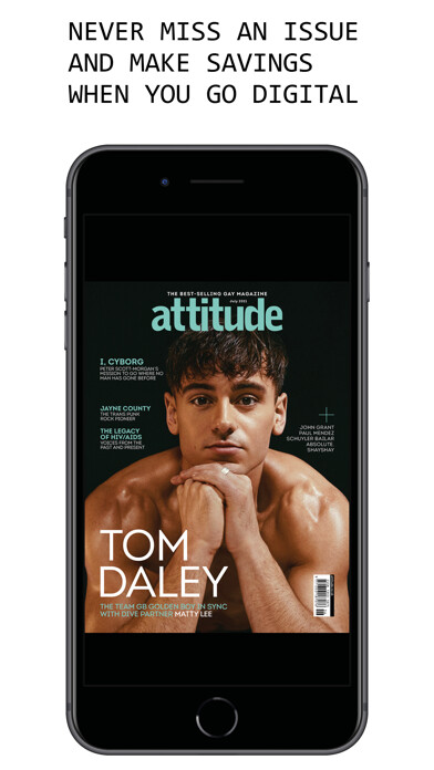 Emulate iPhone app Attitude Magazine. using MyAndroid