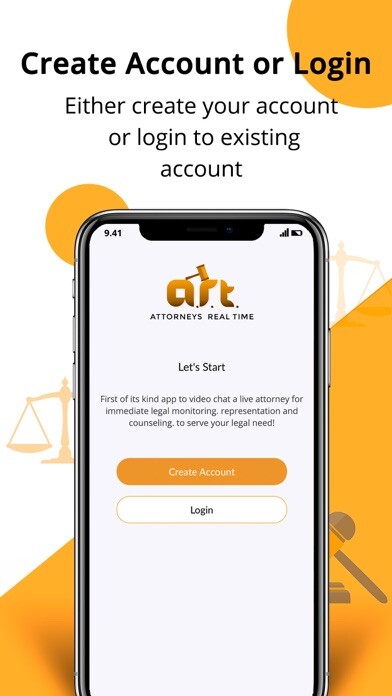 Emulate iPhone app Attorneys Real Time using MyAndroid