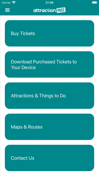 Emulate iPhone app Attraction Pass using MyAndroid
