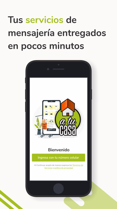 Emulate iPhone app A Tu Casa Domicilio using MyAndroid Emulate iPhone app A Tu Casa Domicilio using MyAndroid