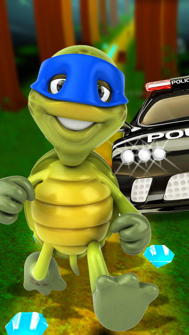 Emulate iPhone app A Turtle Ninja Run 3D - Cool Kids Fun For Boys & Girls Free using MyAndroid Emulate iPhone app A Turtle Ninja Run 3D - Cool Kids Fun For Boys & Girls Free using MyAndroid