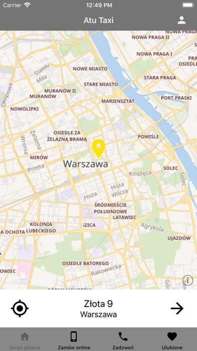 Emulate iPhone app Atu Taxi using MyAndroid Emulate iPhone app Atu Taxi using MyAndroid